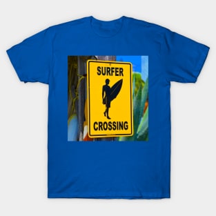 Surfer crossing T-Shirt